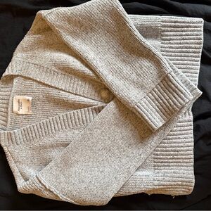Abercrombie Gray Cardigan Sweater